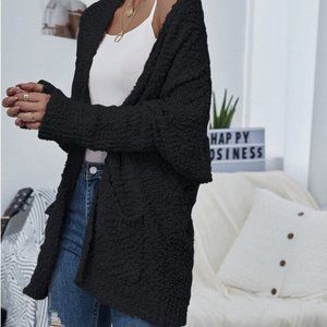 Popcorn Cardigan Sweater -NWT